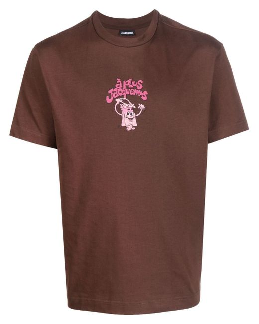 Jacquemus slogan-print T-shirt