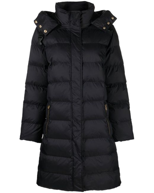 Pinko hooded quilted parka