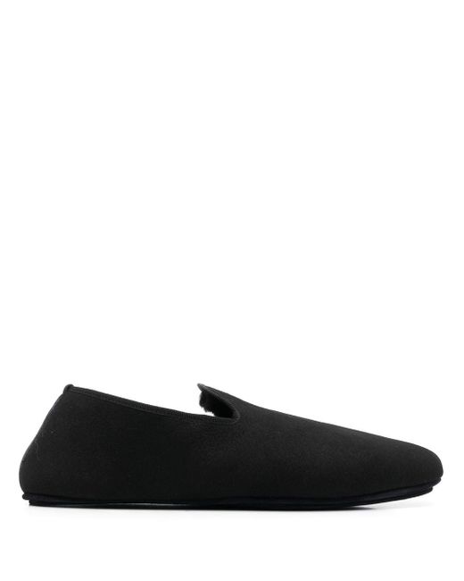 Roberto Cavalli square-toe flat slippers