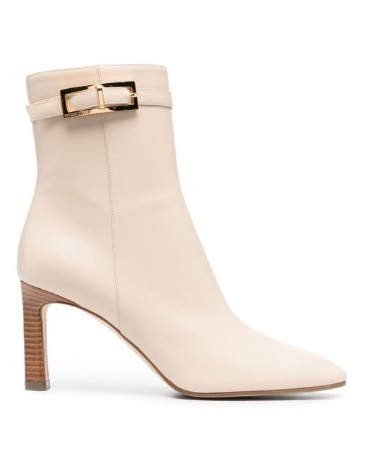 Sergio Rossi Nora 95mm leather boots