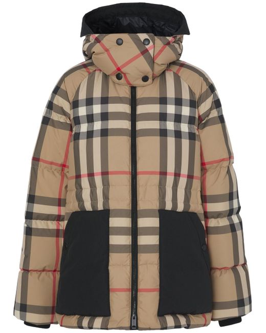 Burberry Vintage check padded jacket