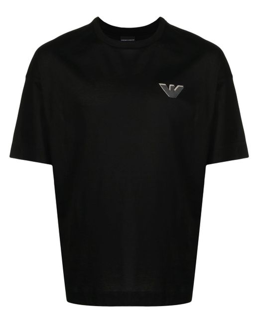 Emporio Armani logo-print short-sleeved T-shirt