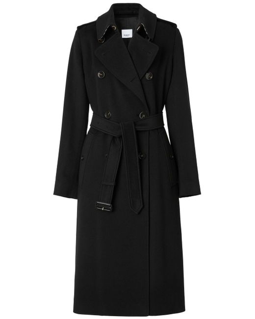 Burberry cashmere Kensington trench coat