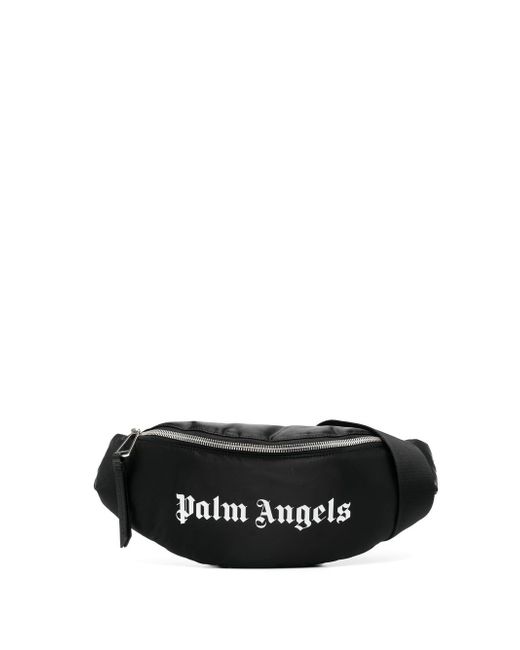 Palm Angels Gothic logo-print belt bag