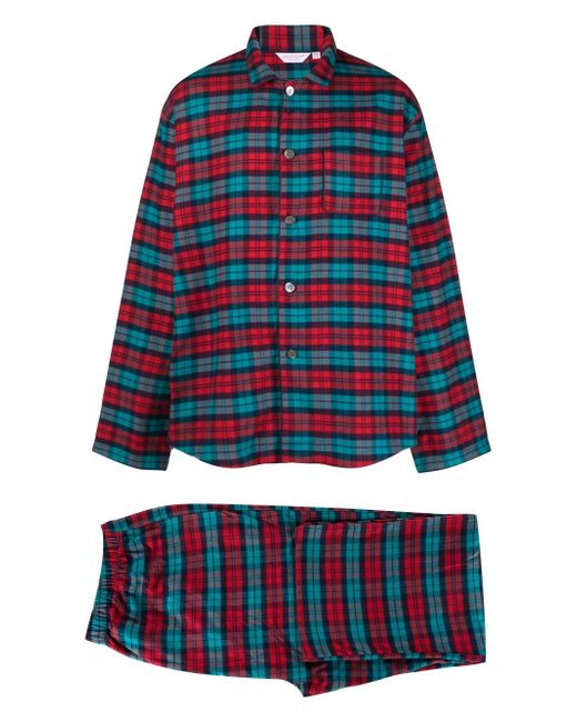 Derek Rose check-pattern pyjama set