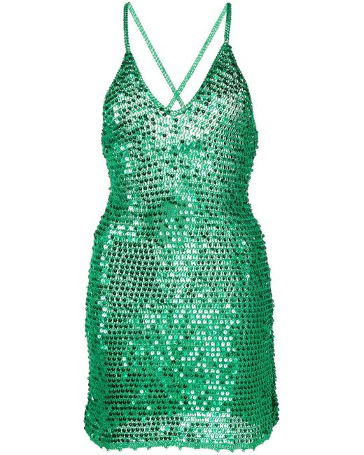 Retrofete Elliana sequin-embellished minidress