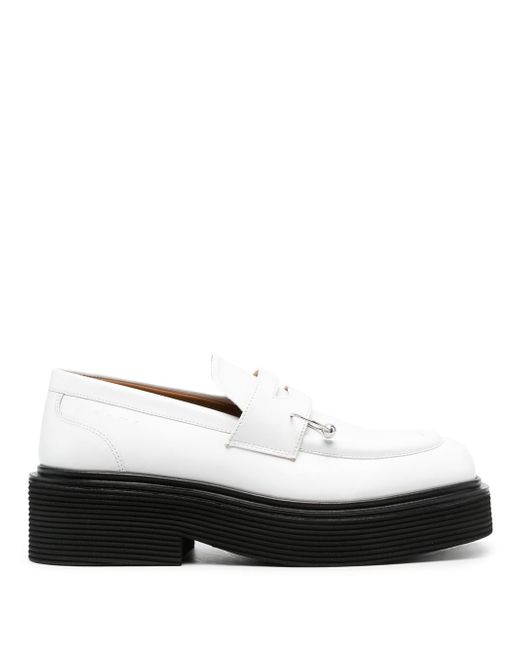 Marni piercing-detail slip-on loafers