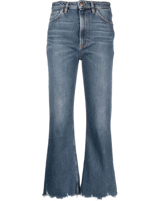 3X1 high-waisted slim-cut jeans