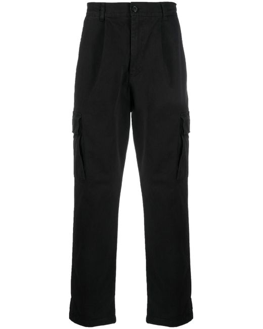 Family First pleat-detail cargo trousers