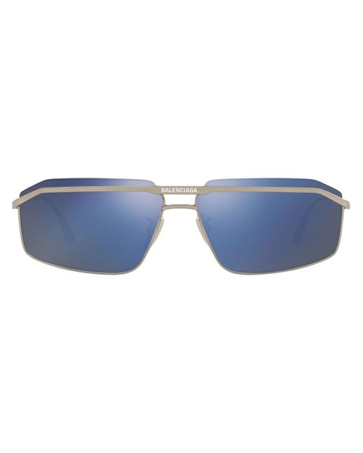 Balenciaga rectangle-frame sunglasses
