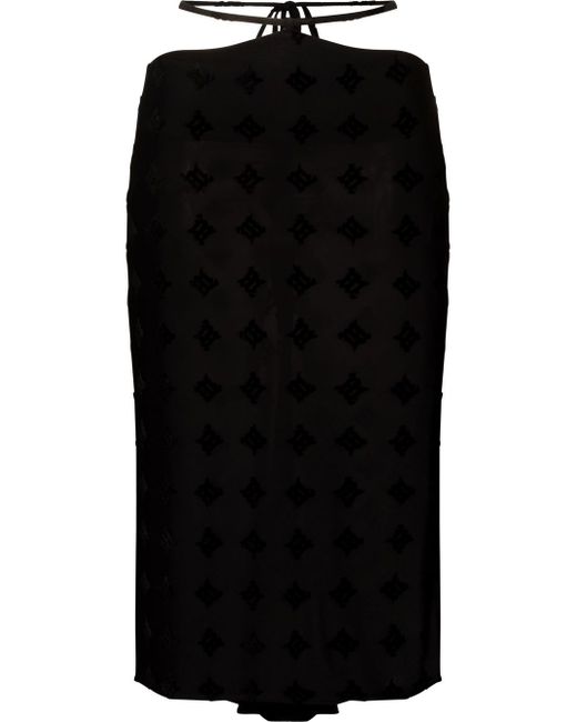 Misbhv cut-out pencil skirt