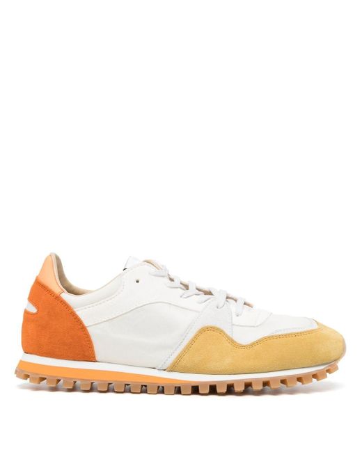 Spalwart colour-block panelled sneakers
