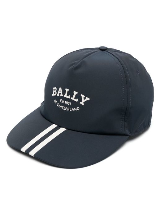 Bally logo-print cap
