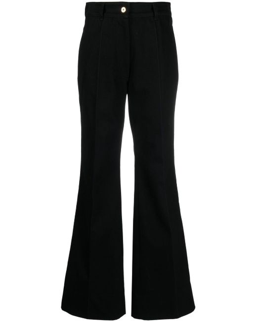 Patou tailored-cut flared trousers