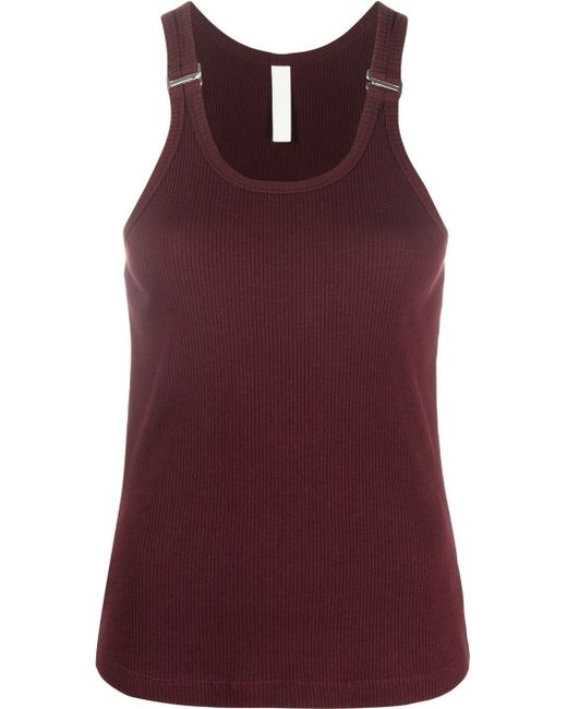 Dion Lee E-Hook ribbed scoop-neck tank top