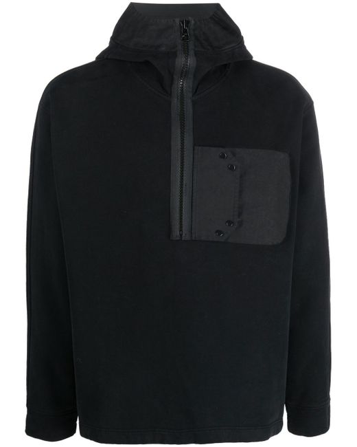 Ten C long-sleeve cotton hoodie