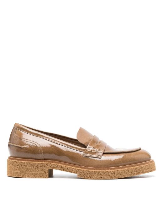Del Carlo patent leather 35mm loafers
