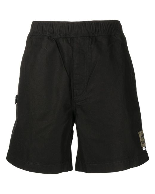 Aape By *A Bathing Ape® straight-leg cotton shorts