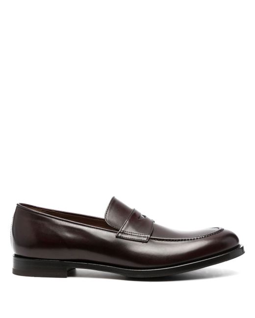 Fratelli Rossetti leather Penny loafers