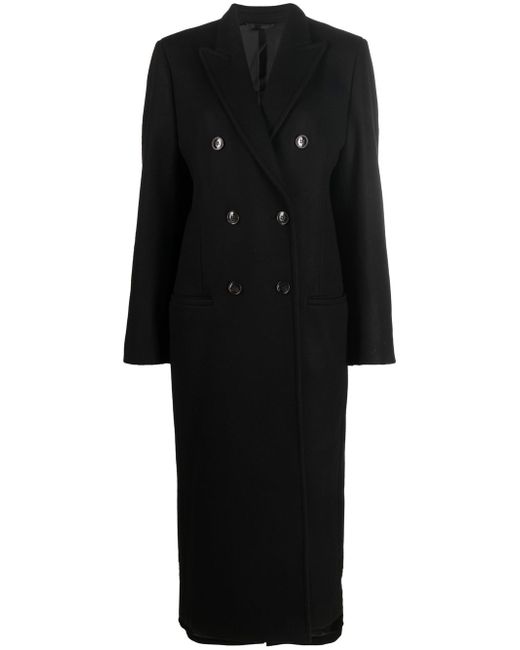 Totême double-breasted wool overcoat