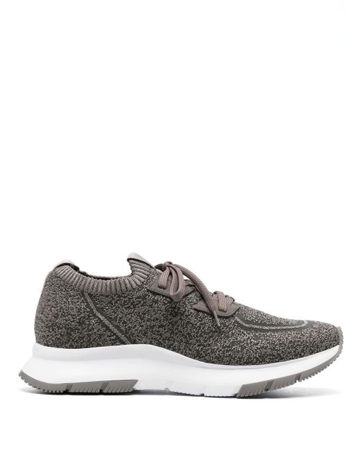 Gianvito Rossi low-top knit sneakers