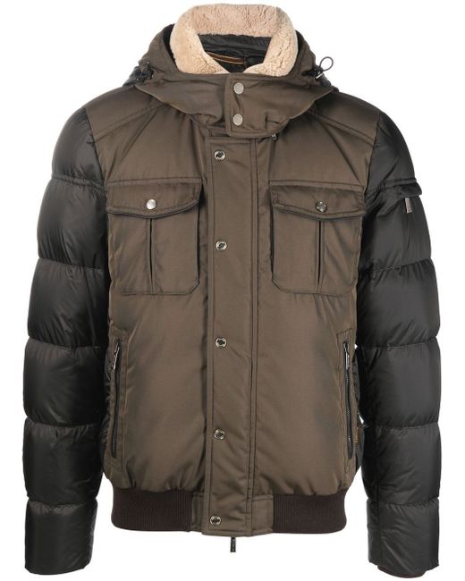 Moorer long-sleeve padded jacket