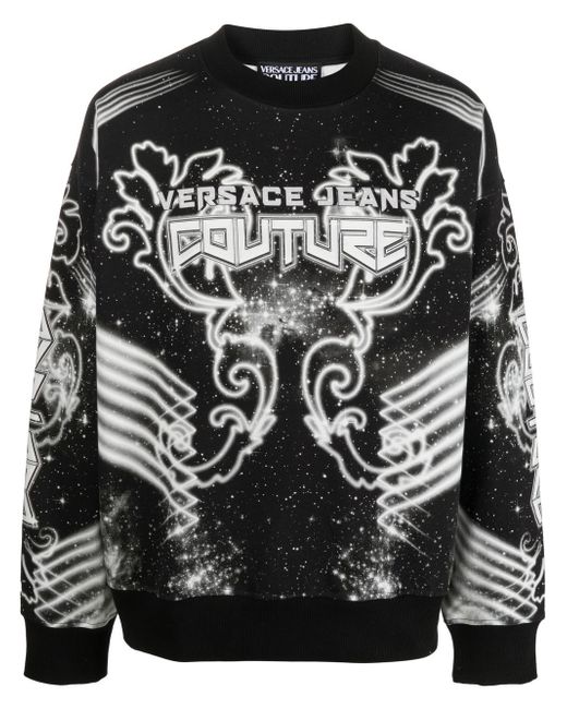 Versace Jeans Couture Space Couture long-sleeve sweatshirt