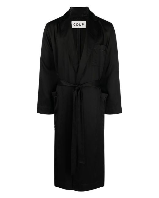 Cdlp lyocell belted robe