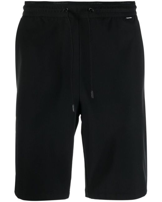 Calvin Klein drawstring-fastening shorts