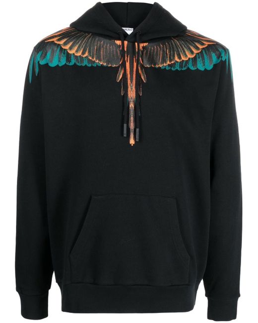 Marcelo Burlon County Of Milan Wings-print pullover hoodie