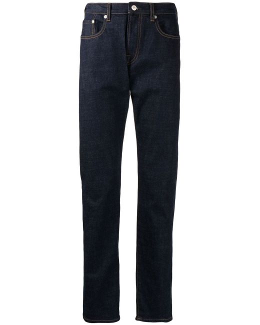 PS Paul Smith logo-patch straight-leg jeans
