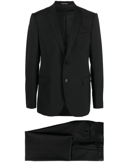 Emporio Armani single breasted wool suit