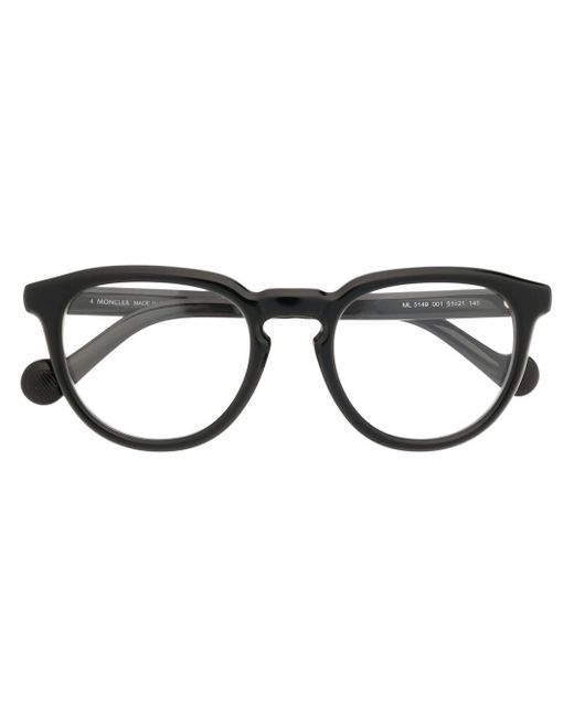 Moncler round frame glasses