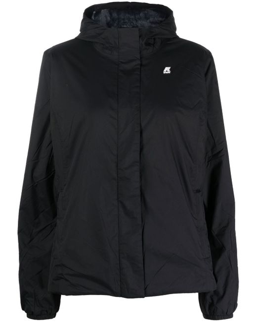 K-Way lightweight hooded raincoat