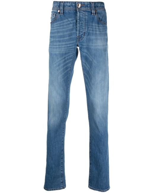 Sartoria Tramarossa stretch-cotton straight-leg jeans