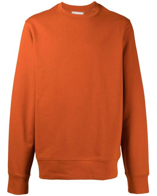 Y-3 logo-print crew-neck cotton sweatshirt