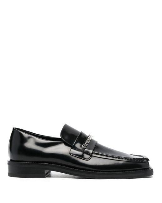 Martine Rose chain-detail loafers