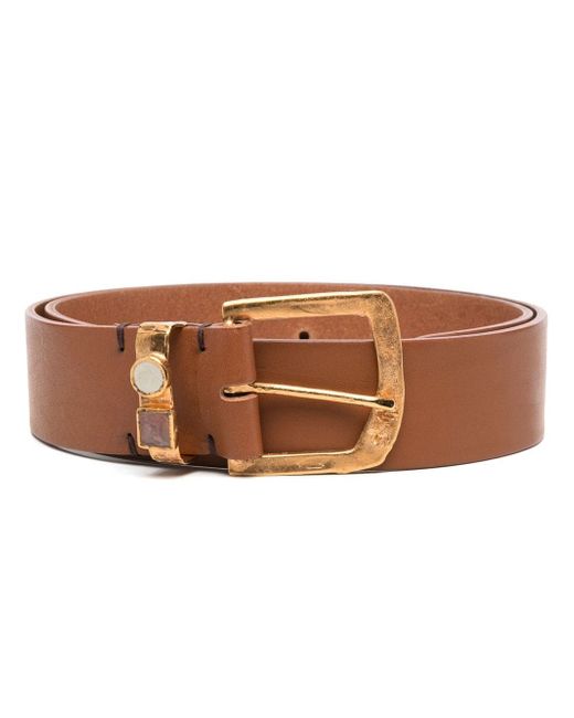 Nick Fouquet embellished-detail leather belt