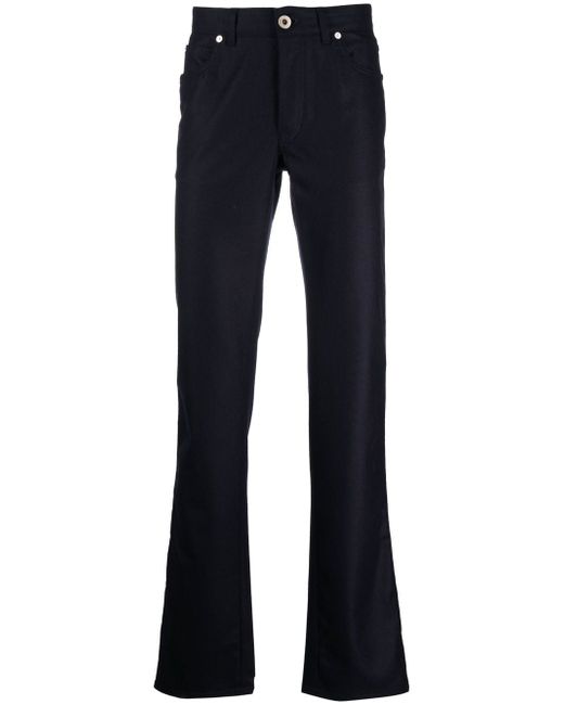 Brioni flared bootcut trousers