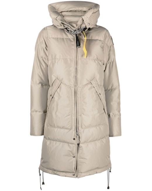 Parajumpers zip-up hooded puffer coat