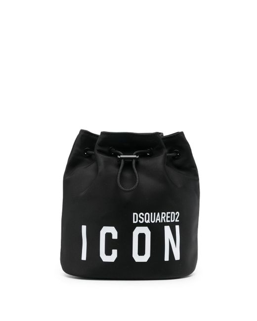 Dsquared2 Icon-print bucket bag