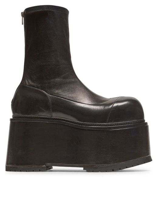 Balmain Platform leather boots