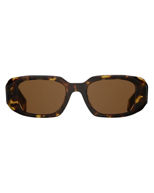 Prada Symbole rectangular-frame sunglasses