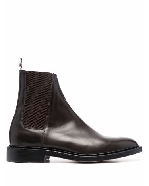 Thom Browne leather Chelsea boots