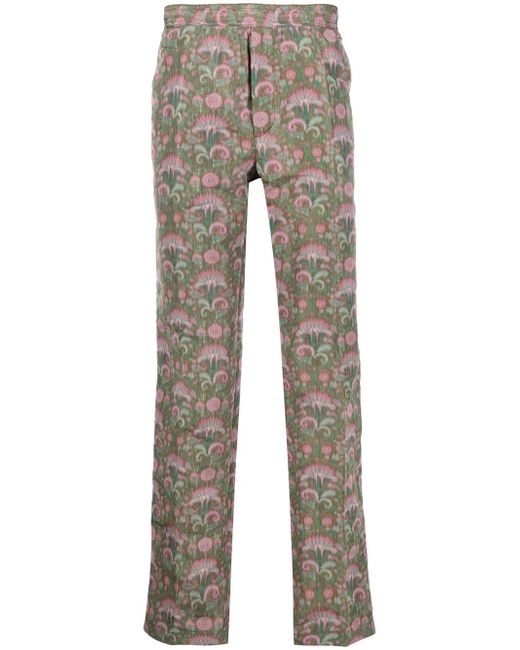 Soulland graphic-print trousers