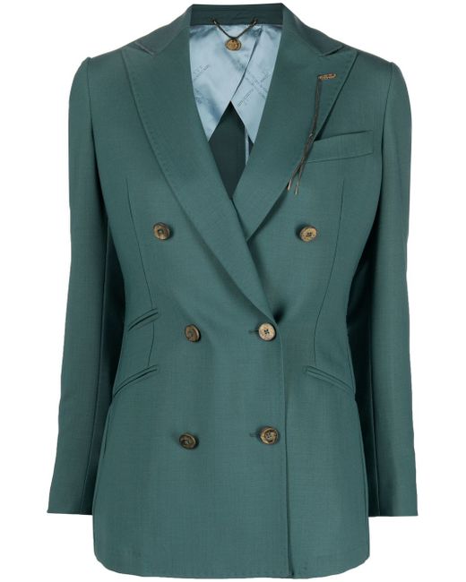 Maurizio Miri fitted double-breasted blazer