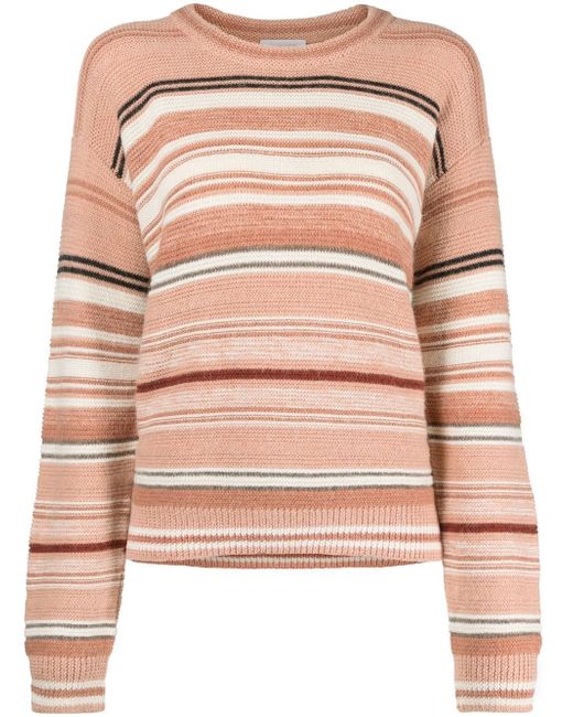 See by Chloé horizontal stripe-pattern jumper