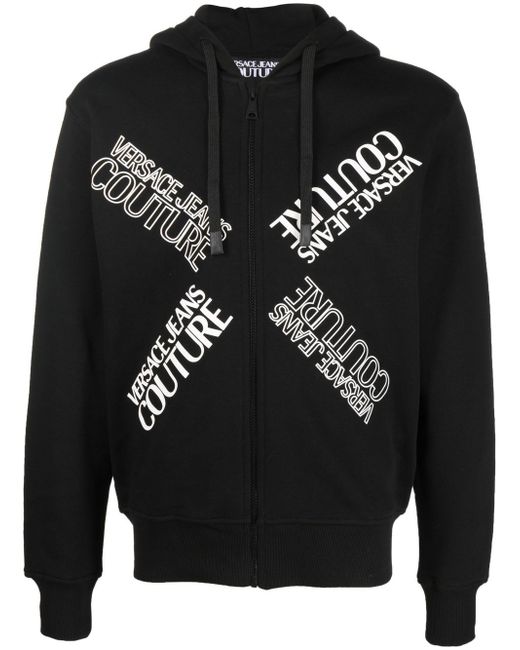 Versace Jeans Couture logo-print zip hoodie
