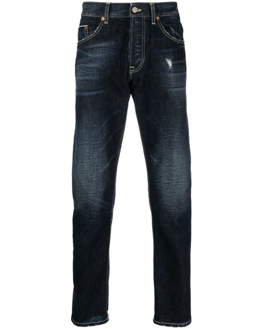 Dondup distressed slim-cut jeans