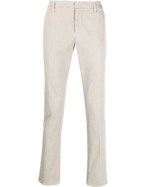 Dondup mid-rise straight chinos